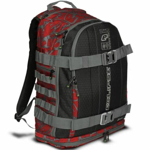 Planet Eclipse GX2 Gravel Bag Molle Paintball Rucksack (Revolution rot)