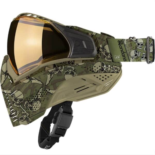 Push Unite Paintball Maske (Sandana oliv)