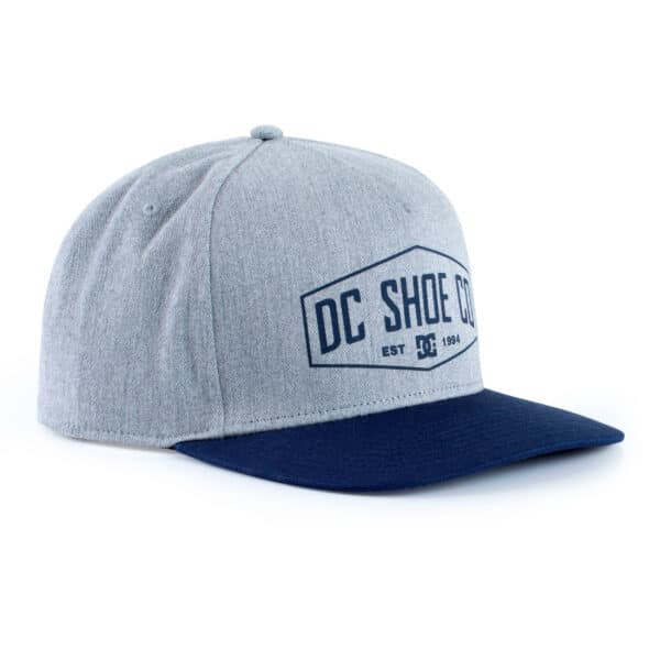 Skater-Cap Snapback DC Shoes Nova grau/blau