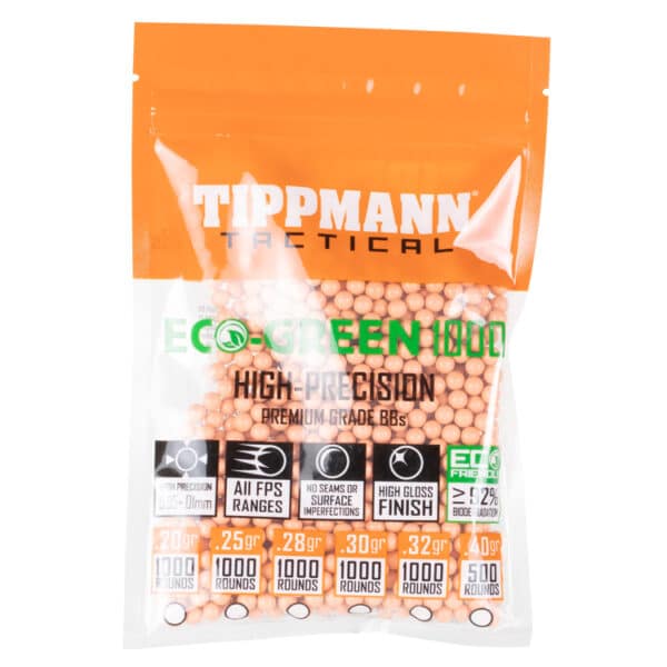 Tippmann 6mm Airsoft BIO BB´s 0.20g 1000er Beutel (orange)