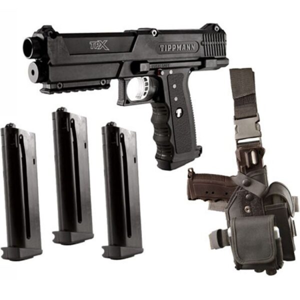 Tippmann TiPX Deluxe Pistol Kit (schwarz)