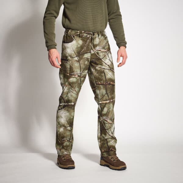 Jagdhose TREEMETIC 100 warm geräuscham camouflage