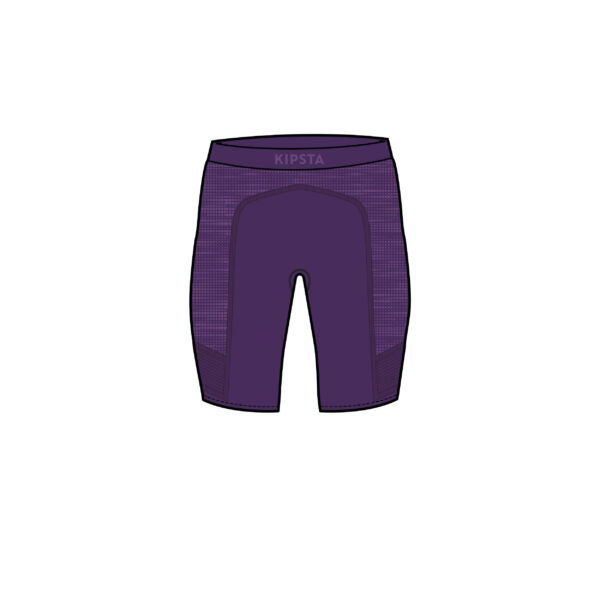 Funktionsshorts Fussball Keepdry 500 Damen/Herren violett