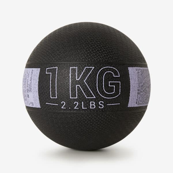 Medizinball 1 kg schwarz