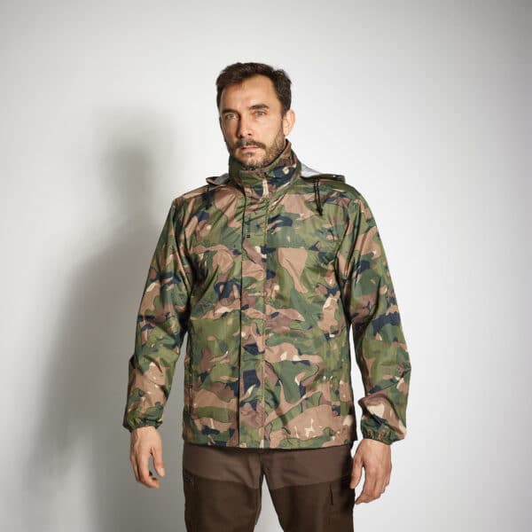 Regenjacke 100 camouflage