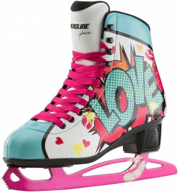 Powerslide Pop Art Kiss Schlittschuh (Größe: 36.0