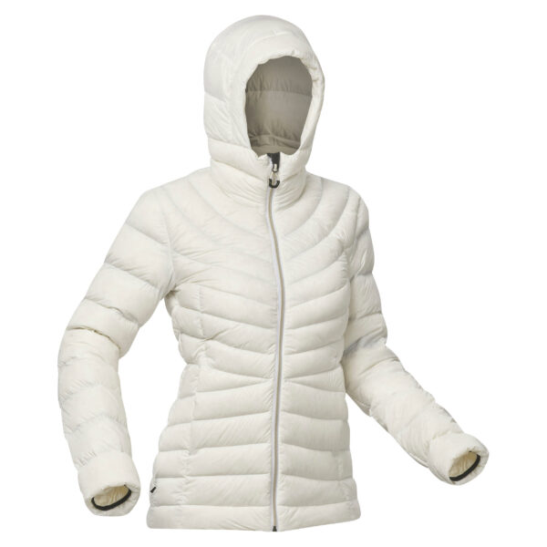 Daunenjacke Damen bis -10 °C Trekking - MT500 grau