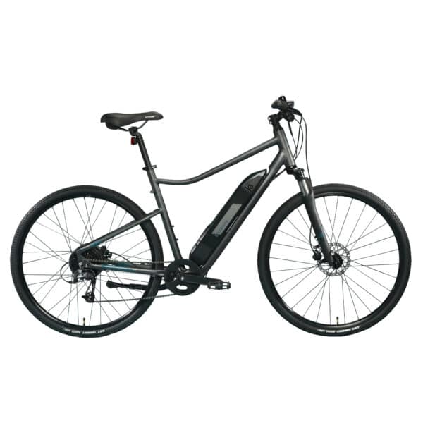 E-Bike Cross Bike 28 Zoll Riverside 500E grau