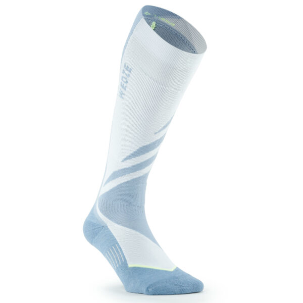 Skisocken Snowboardsocken Erwachsene - Jacquard 500 hellblau