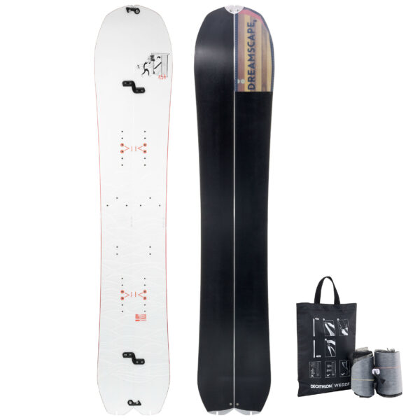 Splitboard-Set Splitboard für Erwachsene mit Fell nach Mass