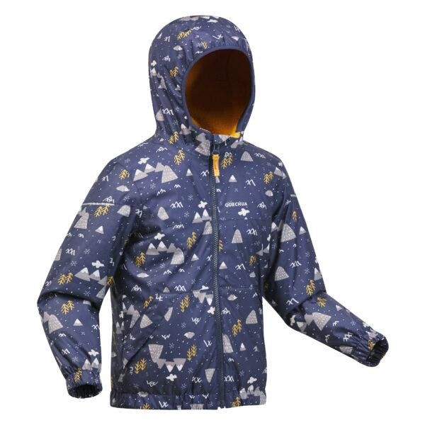 Winterjacke Kleinkinder wasserdicht Gr. 92-116 Winterwandern - SH100 X-warm marineblau