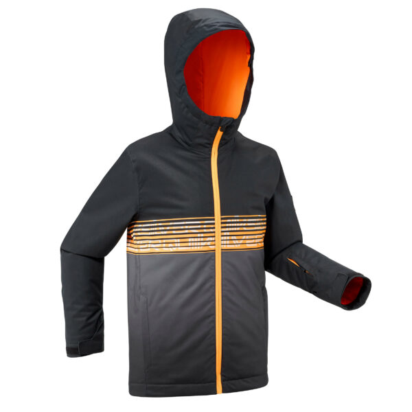 Snowboardjacke Skijacke Over and Over Youth Kinder schwarz