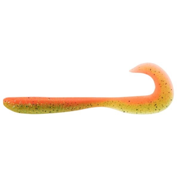 Gummiköder Twister Grub mit Lockstoff WXM YUBARI GRB 130 orange