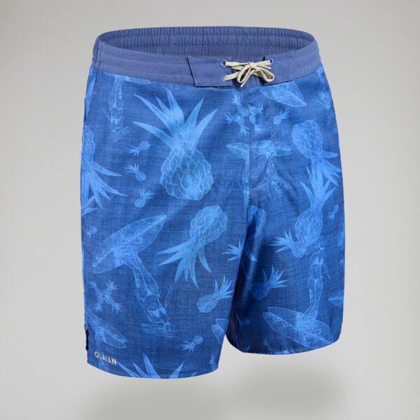 Boardshorts Surfen 100 long Eco SURFERGIRL blau