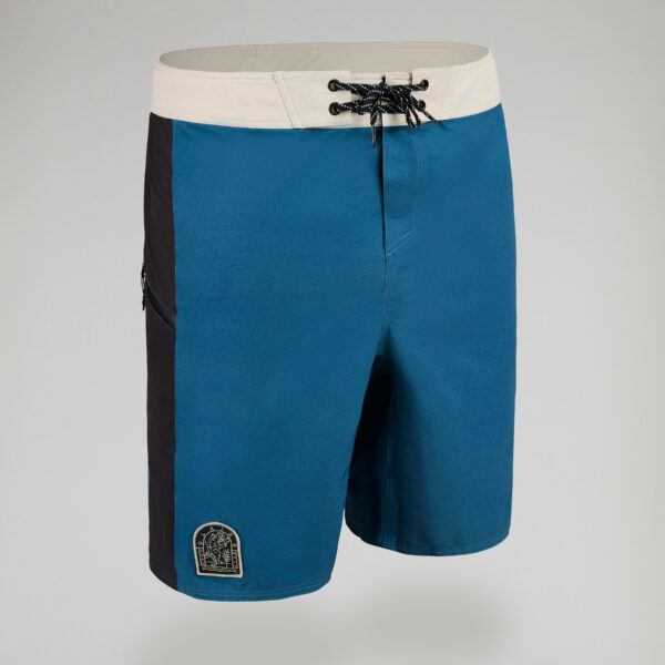 Boardshorts Surfen 500 19" Alex grau