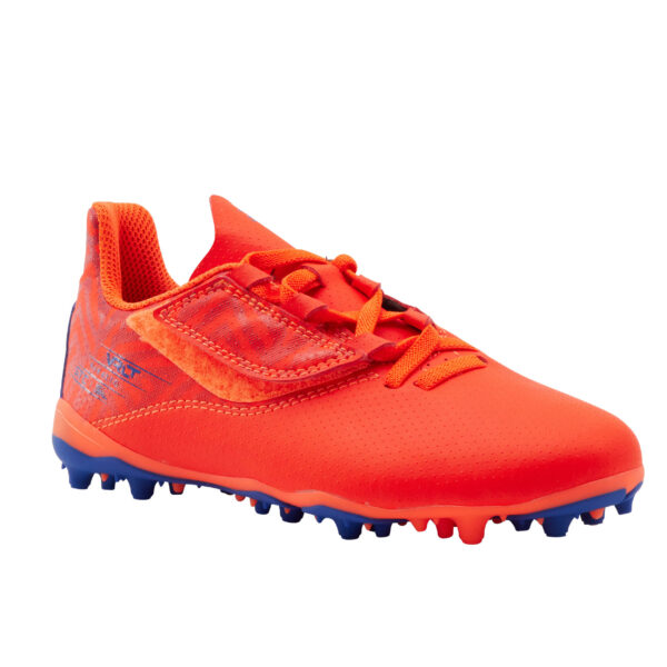 Kinder Fussball Nockenschuhe MG/AG - Viralto I Easy orange/blau