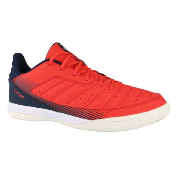 Kinder Hallenschuhe Futsal - Eskudo 500 rot