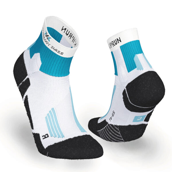 Laufsocken - Run900 X weiss/blau