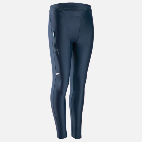 Lauftight atmungsaktiv Kiprun Dry Kinder marineblau