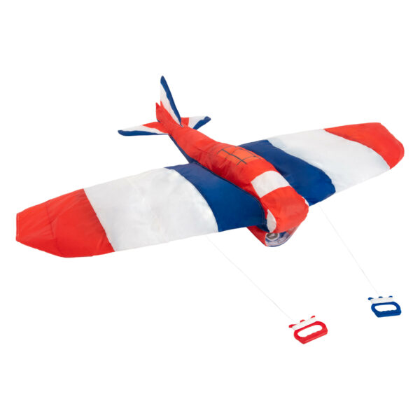 Lenkdrachen für Kinder mit Griffen 3D Plane 170