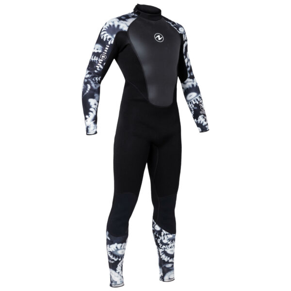 Neoprenanzug Gerätetauchen Hydroflex 3 mm Herren schwarz/weiss