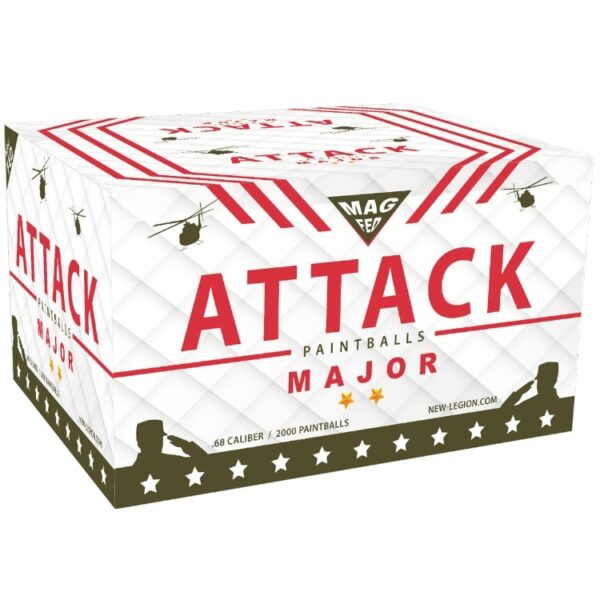 New Legion Attack Major Magfed Paintballs 2000er Karton