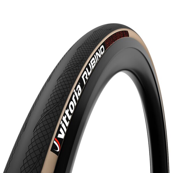 Rennradreifen Vittoria Rubino Pro IV 700×25 Tubeless Ready beige Seitenwände