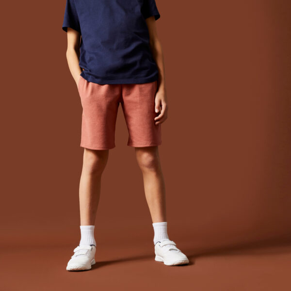 Shorts Kinder Baumwolle Ecodesign - terracotta