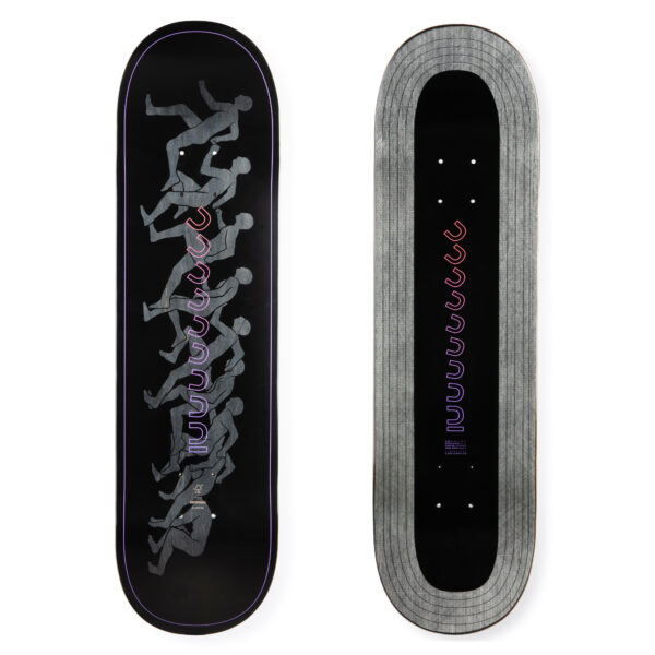 Skateboard-Deck 8.25" - DK900 Composite FGC schwarz