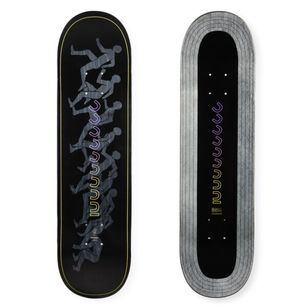 Skateboard-Deck 8" - DK900 FGC Composite schwarz