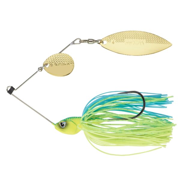 Spinnerbait SPINO 14 g blau/gelbgrün