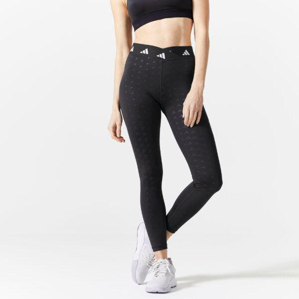 Sportleggings Damen - schwarz