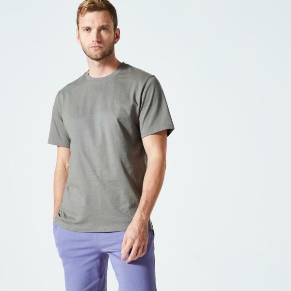 T-Shirt Herren - 500 Essentials khaki