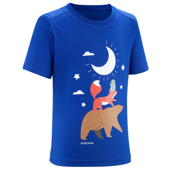 T-Shirt Kleinkinder - MH100 leuchtend blau