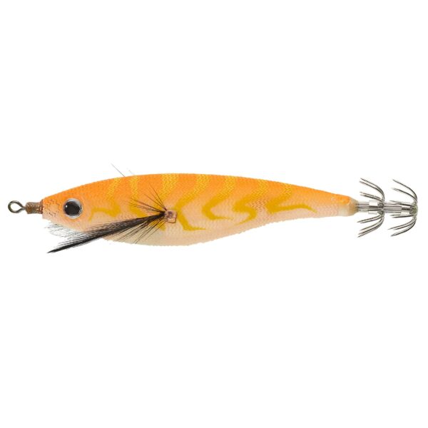 Tintenfischköder schwimmend EBI F 2.5/90 für Sepien/Kalmare orange