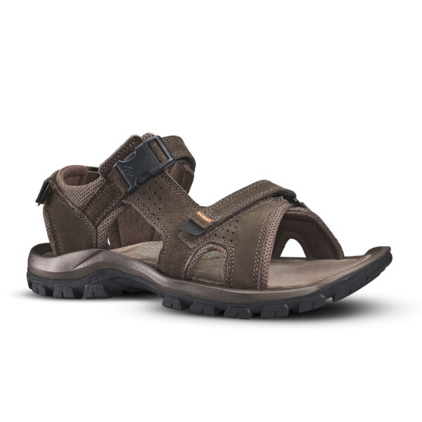 Trekkingsandalen Herren - NH120 Leder braun