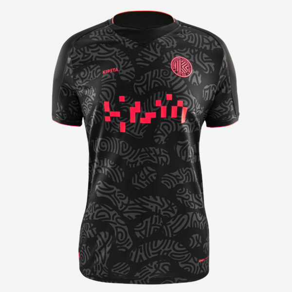 Trikot Fussball kurzarm - Viralto II schwarz/rosa