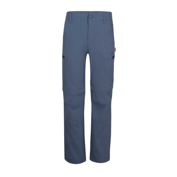 Trollkids Zip-Off-Hose Kinder Wandern - Kjerag blau/grau