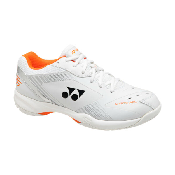 Herren Badmintonschuhe - Yonex PC 65X weiss/orange