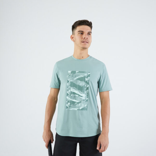 Herren Tennis T-Shirt - Soft lehmfarben